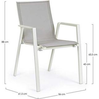 mutoni Chaise de jardin Krion Lunar  