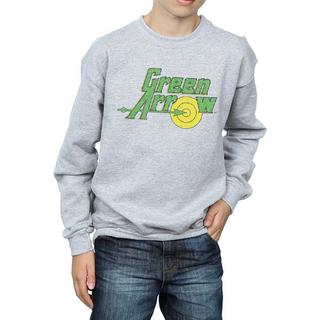 DC COMICS  Green Arrow Crackle Logo Sweatshirt 