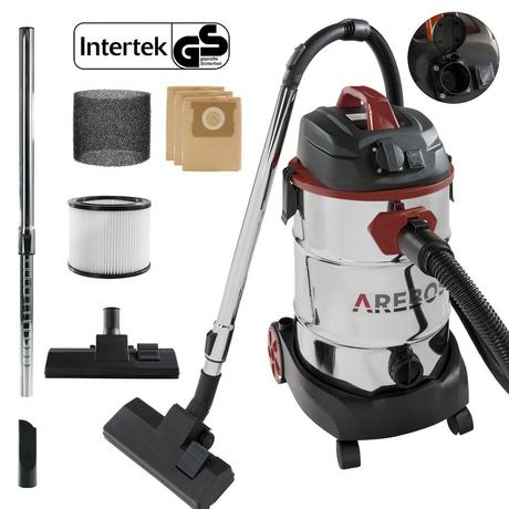 Arebos Aspirapolvere industriale 5in1 1600W 30L avec et sans sac  