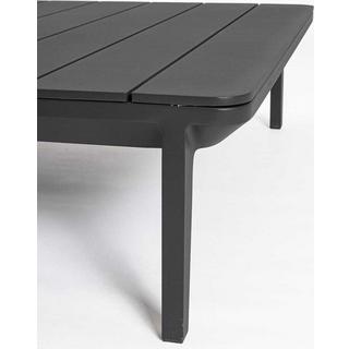 mutoni Table basse de jardin Matrix anthracite 99x99  