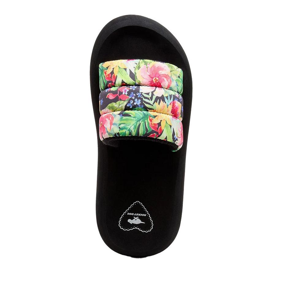 Rocket Dog Splash Bahama Infradito Floreali con Zeppa  