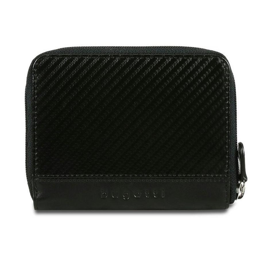 BUGATTI Comet Reissverschluss Börse 8 Kartenfächer  