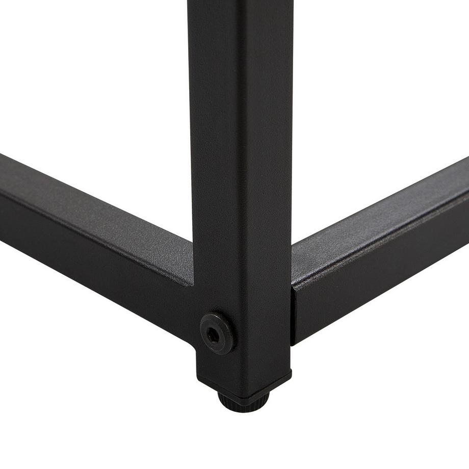 Beliani Konsolentisch aus MDF-Platte Industriell DELANO  