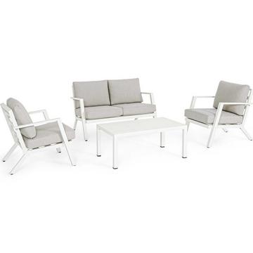 Dinette Harlem bianco (set di 4)