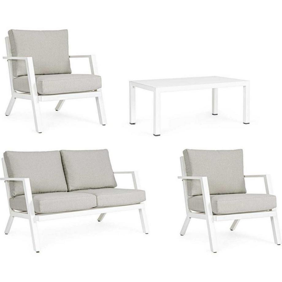 mutoni Dinette Harlem bianco (set di 4)  