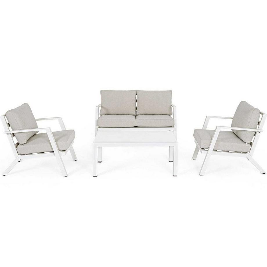 mutoni Dinette Harlem bianco (set di 4)  