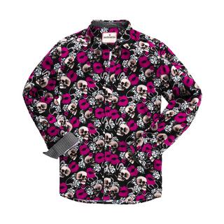 Joe Browns  Langarmshirt mit Totenkopf und Lippendruck 