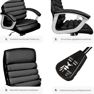 Tectake Sedia da ufficio Paul  