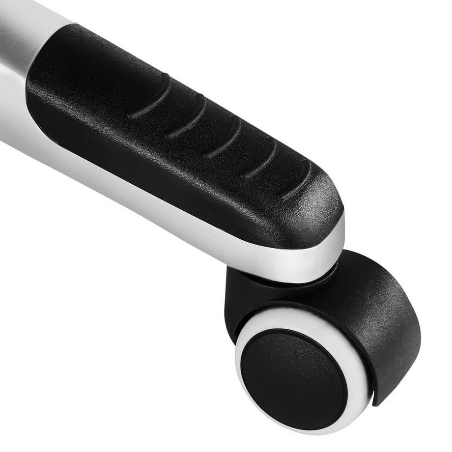 Tectake Bürostuhl Paul 360° drehbar und stufenlos höhenverstellbar ergonomische Form  