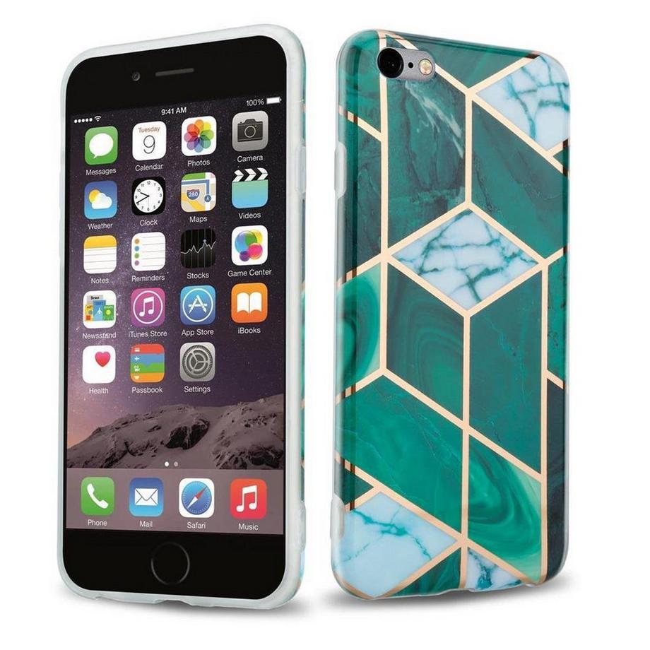 Cadorabo  Housse compatible avec Apple iPhone 6 PLUS / 6S PLUS - Coque de protection en silicone TPU avec motif mosaïque 