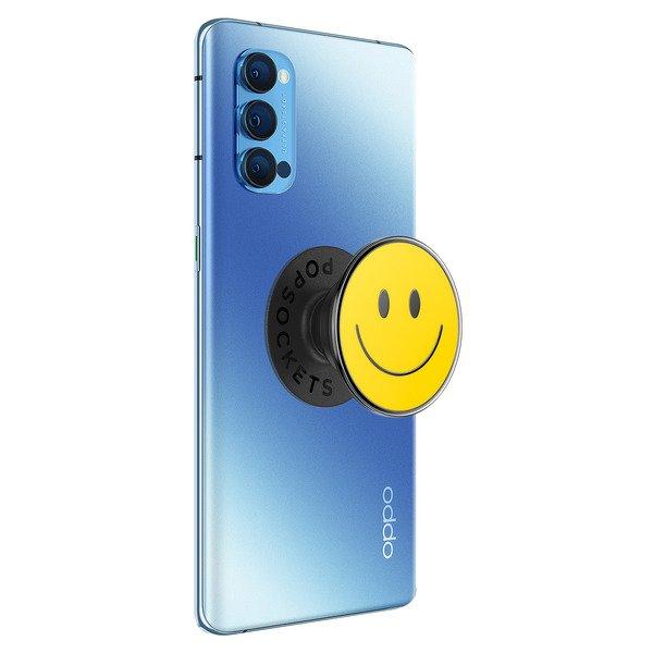 POPSOCKETS  PopGrip design smiley pour Téléphone 