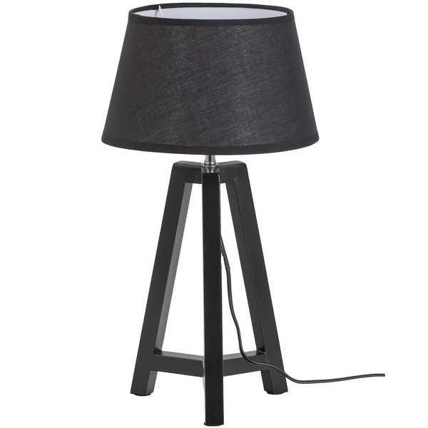 mutoni Lampe de table Omar noire  