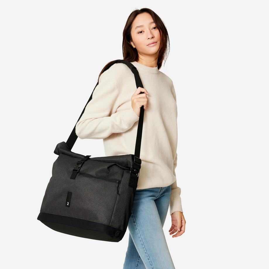 DECATHLON Sacoche Vélo Réfléchissante  