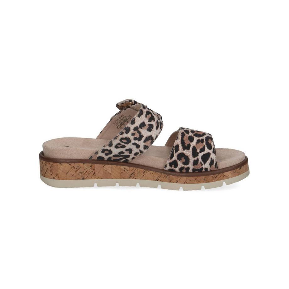 CAPRICE Mules en cuir velours  