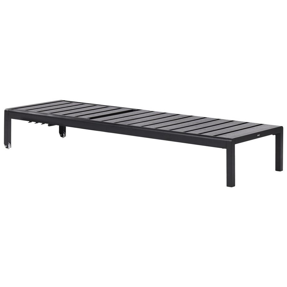 Beliani Lettino Prendisole en Legno plastico Industriale NARDO  