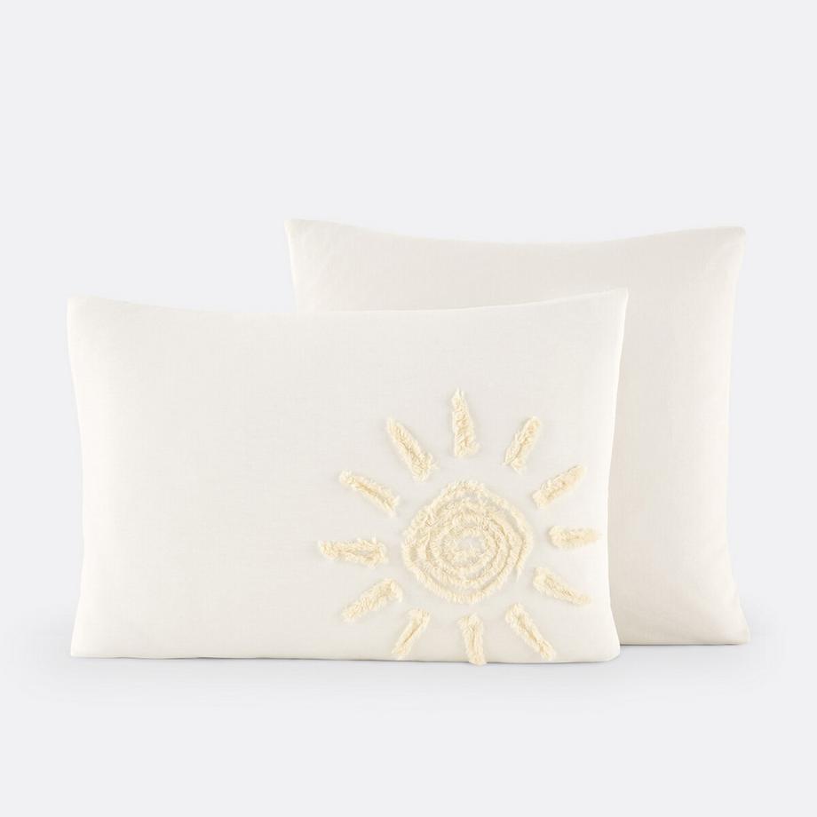 La Redoute Intérieurs Melenaos Taie d'Oreiller en Coton Tufté  