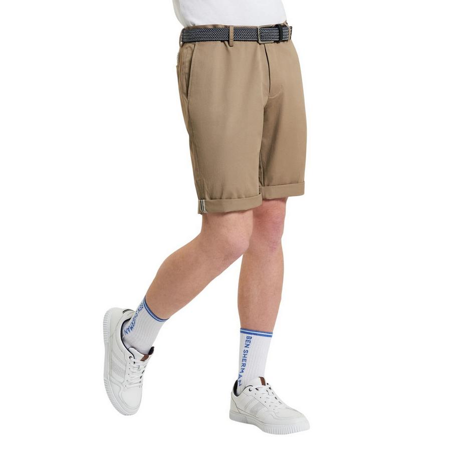 Short chino motiftyle signature