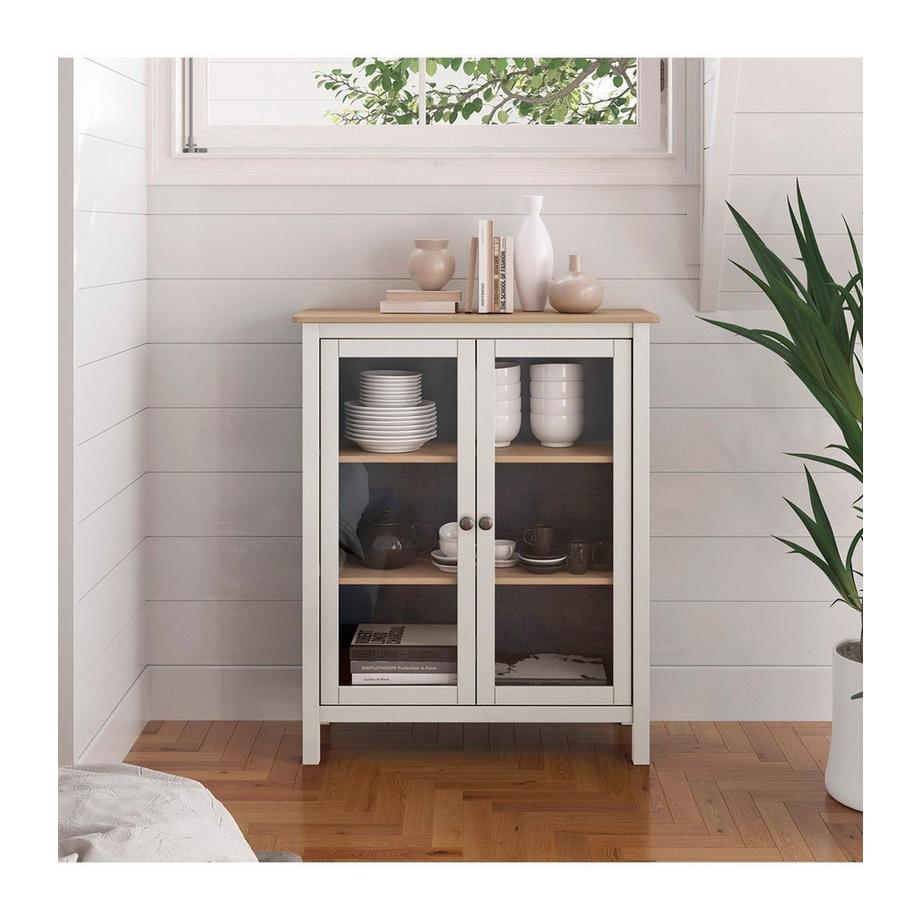 Calicosy Vitrine 2 Türen L90 x H110 cm - Misti  