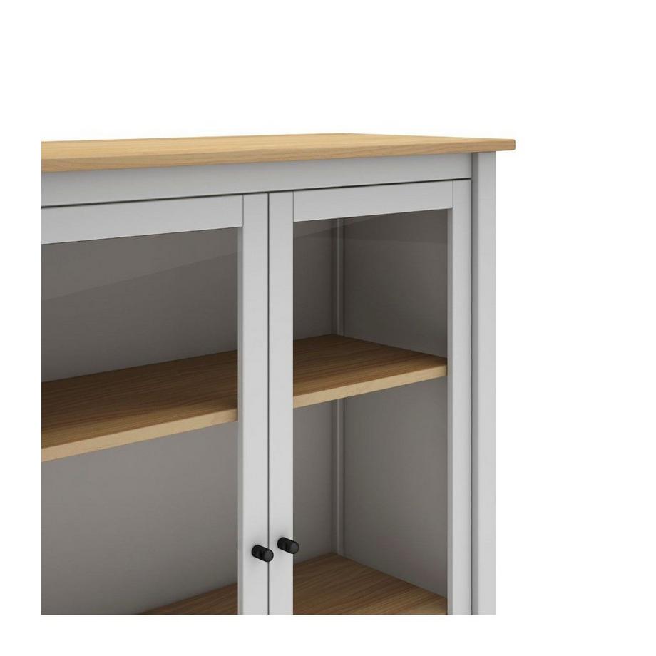 Calicosy Vitrine 2 Türen L90 x H110 cm - Misti  