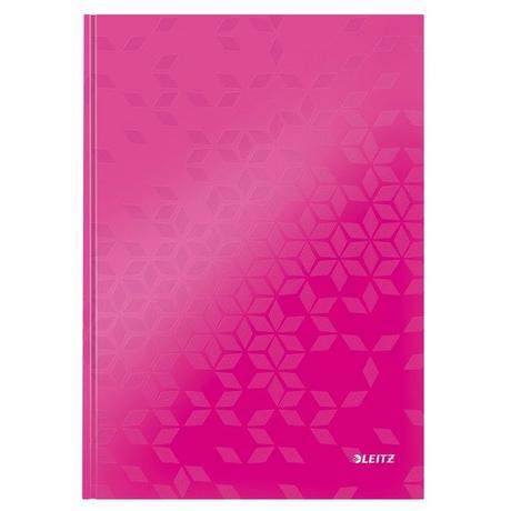 Leitz LEITZ Notizbuch WOW A4 46251023 liniert, 90g pink  