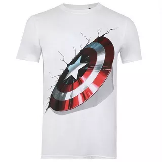 CAPTAIN AMERICA TShirt  Weiss