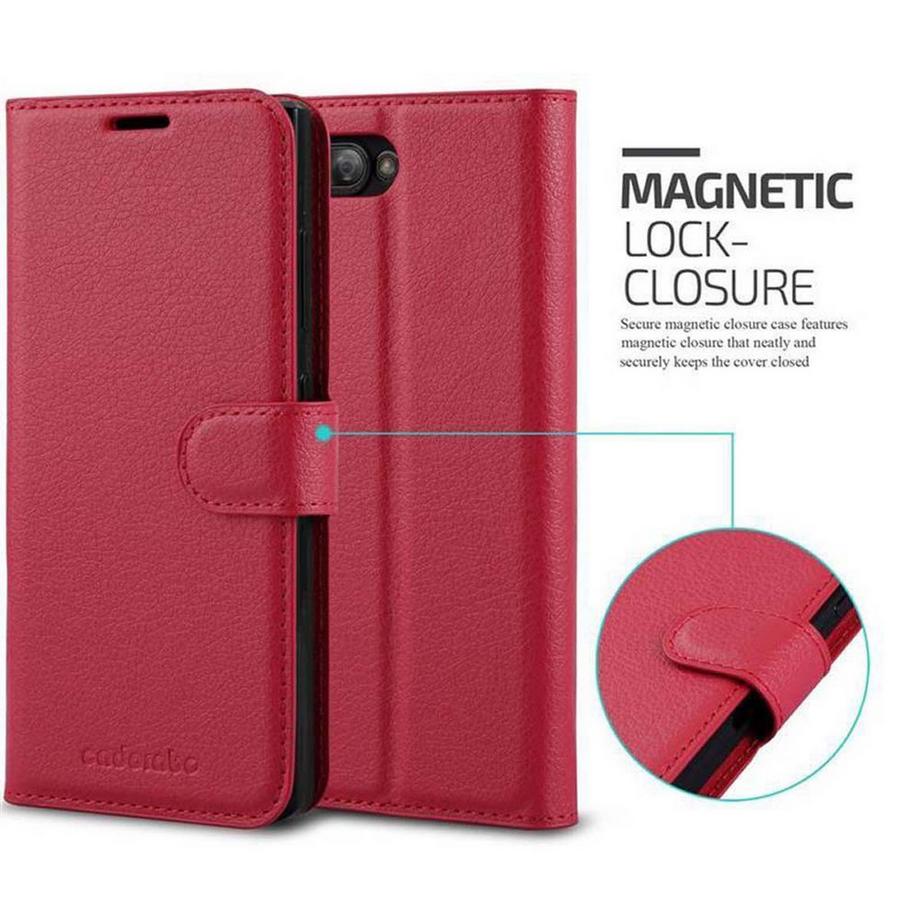 Cadorabo  Hülle für Blackberry KEY 2 LE Standfunktion, Kartenfach 
