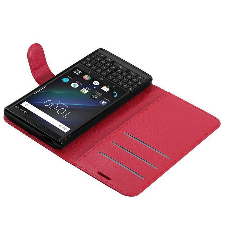 Cadorabo  Hülle für Blackberry KEY 2 LE Standfunktion, Kartenfach 