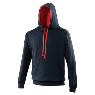 AWDis  Sweatshirt à capuche et fermeture zippée 