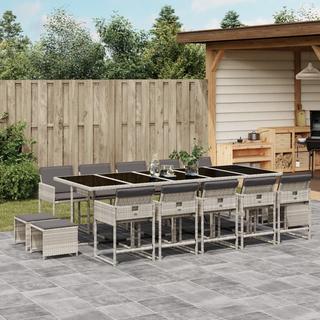 VidaXL Garten essgruppe poly-rattan  