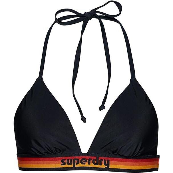 Superdry  triangel-badeanzugoberteil für en vintage logo 