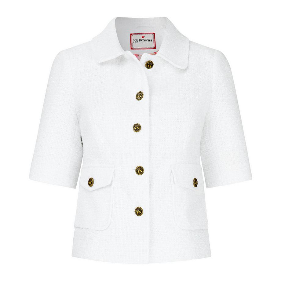 Joe Browns Veste Courte Manches Courtes avec Doublure Imprimée  