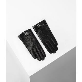 KARL LAGERFELD Monogram Glove-S Lederhandschuhe  
