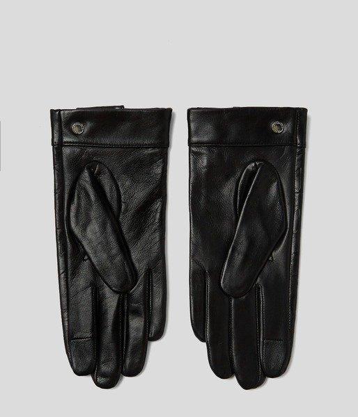 KARL LAGERFELD Monogram Glove-S Lederhandschuhe  