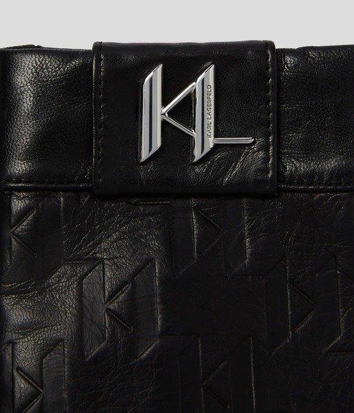 KARL LAGERFELD Monogram Glove-S Guanti in Pelle  