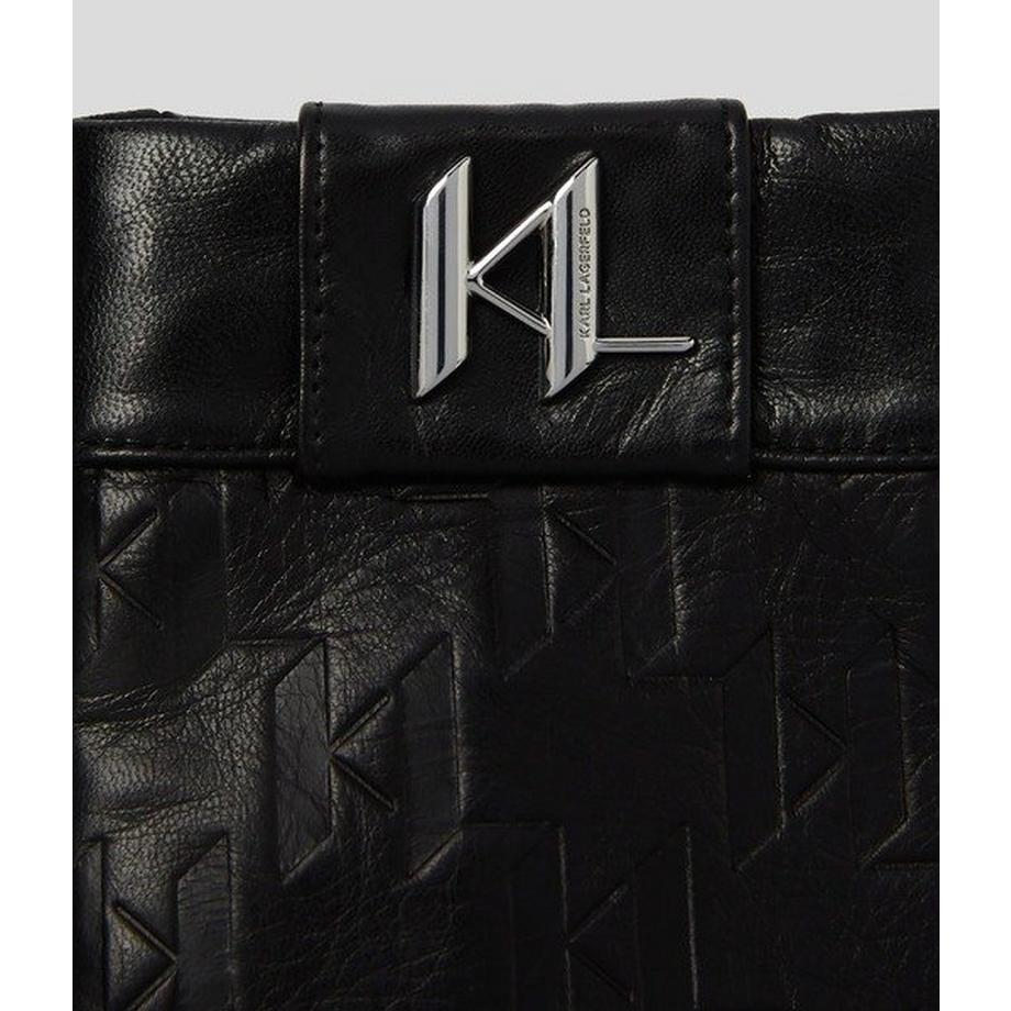 KARL LAGERFELD Monogram Glove-S Guanti in Pelle  