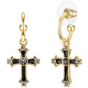 Femme Boucles d´oreilles Croix