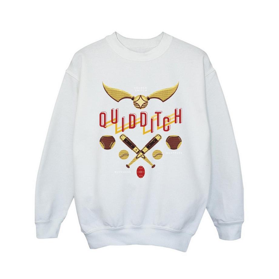 Harry Potter  Quidditch Golden Snitch Sweatshirt 