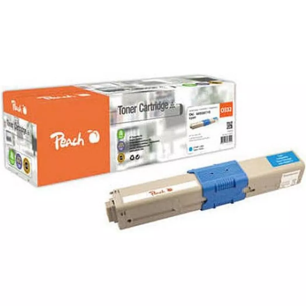 Peach – Toner OKI 46508715 Cyan, One Size