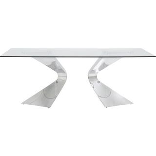 KARE Design Tisch Gloria Chrome 200x100cm  