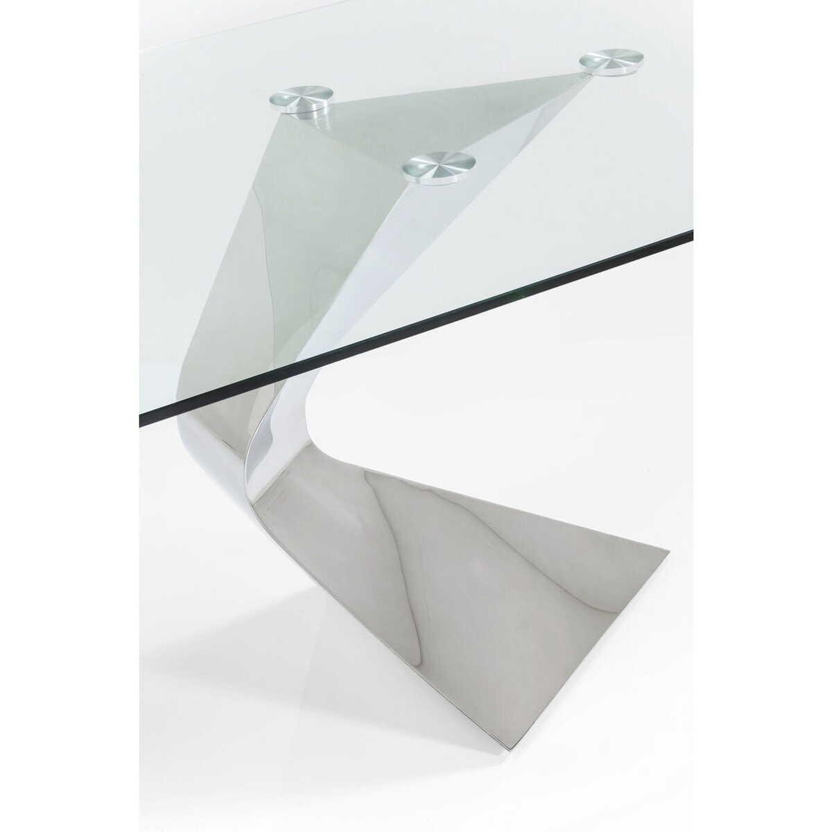 KARE Design Tavolo Gloria Chrome 200x100cm  