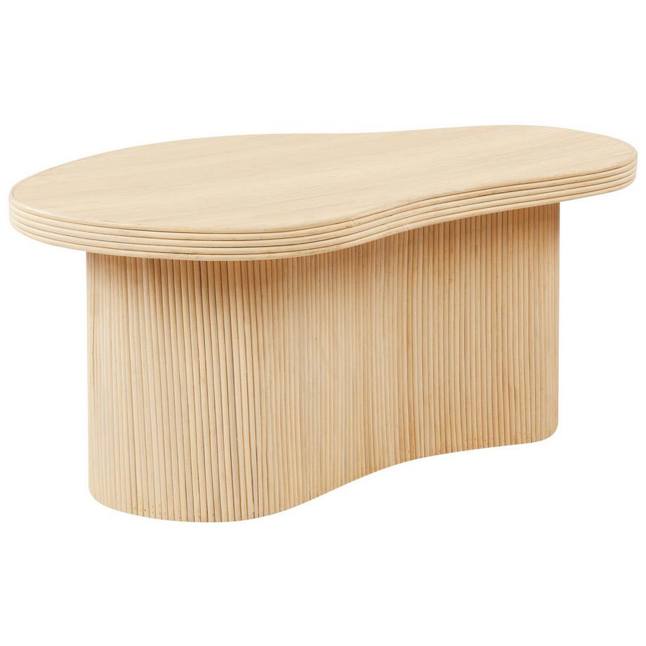 Beliani Set di 2 tavolini da caffè en Rattan Boho SALANTI  