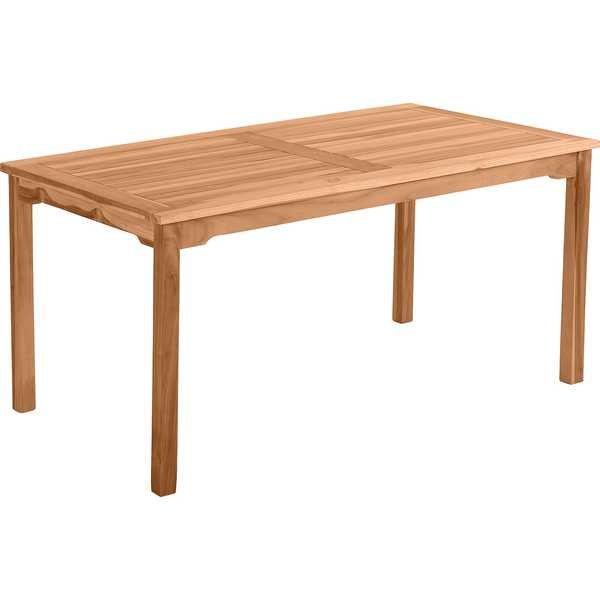 mutoni Tavolo da giardino in teak 150x90  