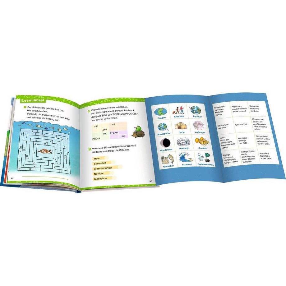 Wieso? Weshalb? Warum? Erstleser: Unsere Erde (Nr.5) Noa, Sandra; Vohwinkel, Astrid (Illustrationen) Copertina rigida 