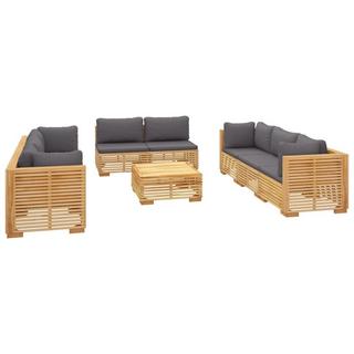 VidaXL set divani da giardino Teak riciclato  