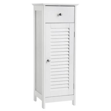 Badezimmerregal mit Tür aus MDF