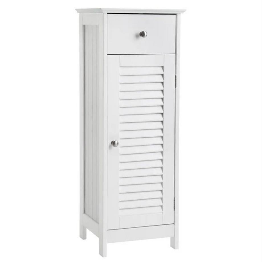 Badezimmerregal mit Tür aus MDF