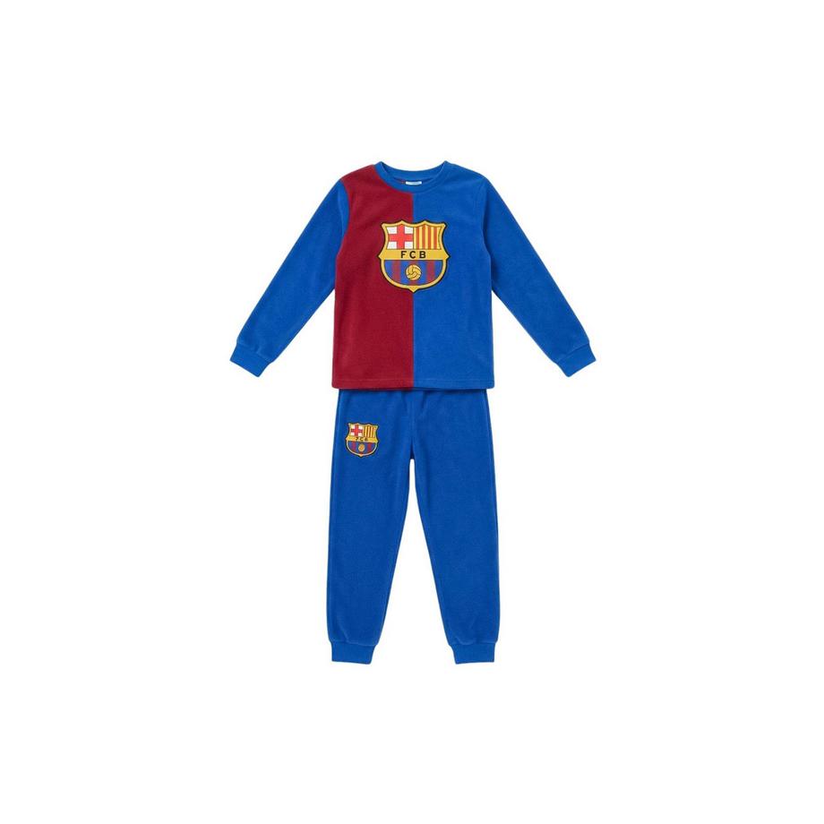 Langer Coral Fleece Pyjama FC Barcelona