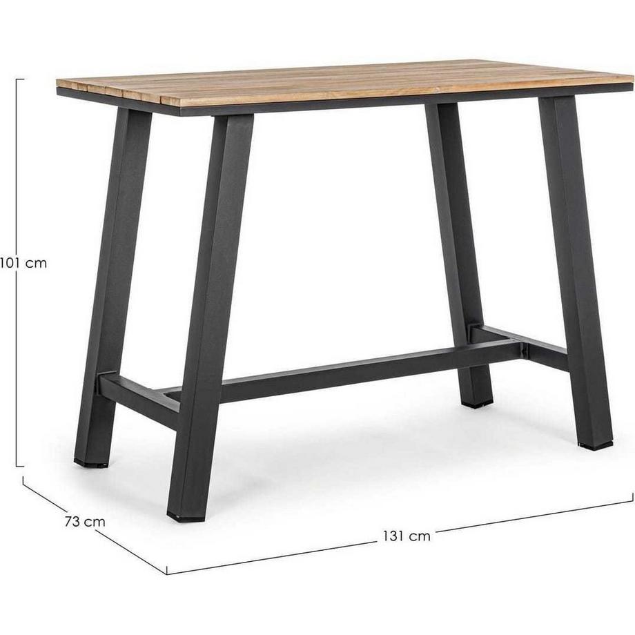 mutoni Bartisch Skipper anthrazit 131x73  