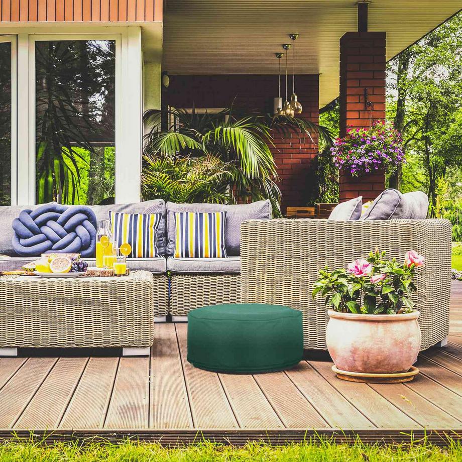 B2X  Aufblasbarer Hocker in Grün 