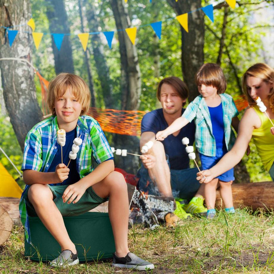 B2X  Aufblasbarer Hocker in Grün 